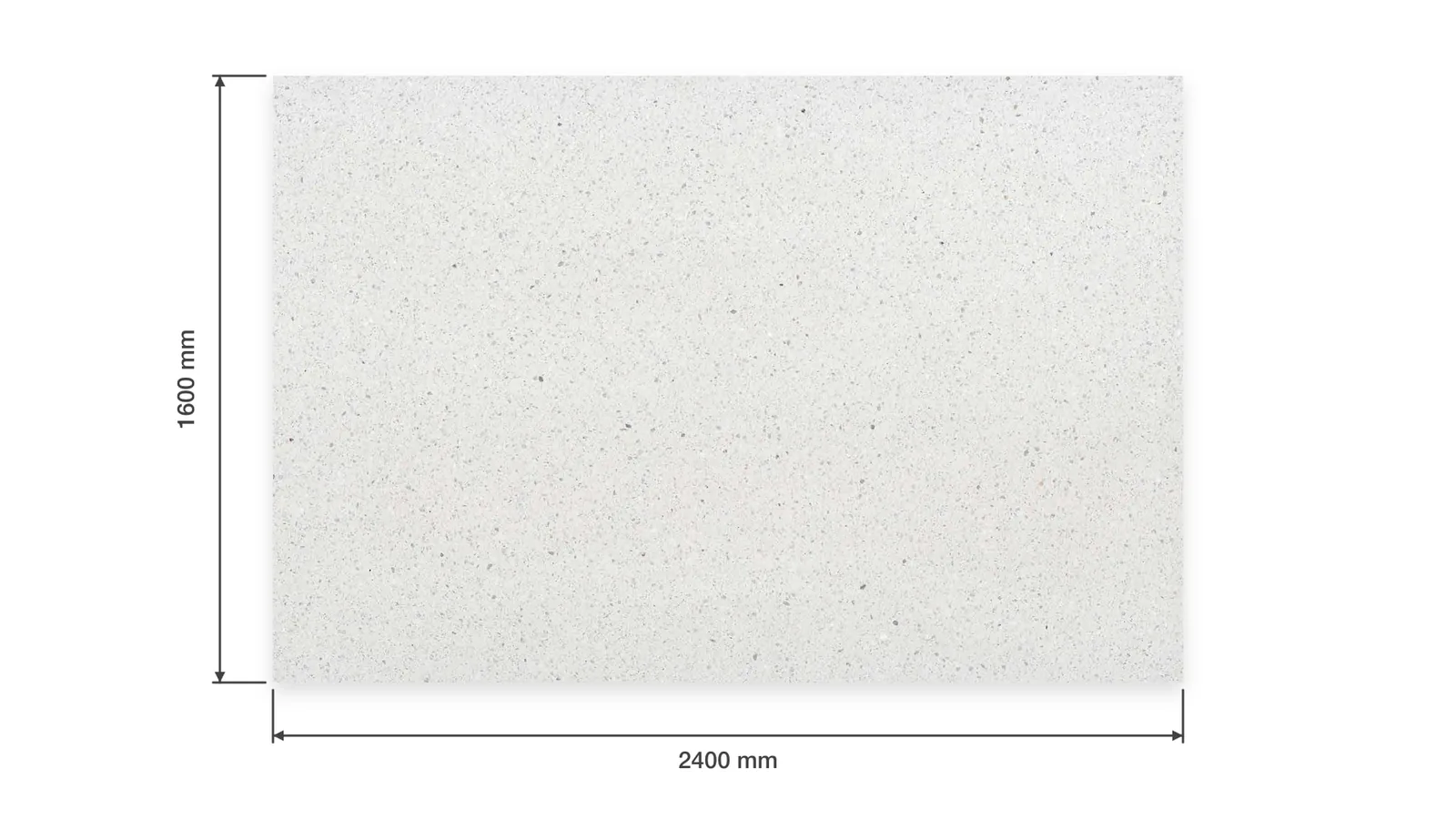 White Pearl White Fine-Grain Sintered Stone Slab for Hospitals and Schools thumbnail 2