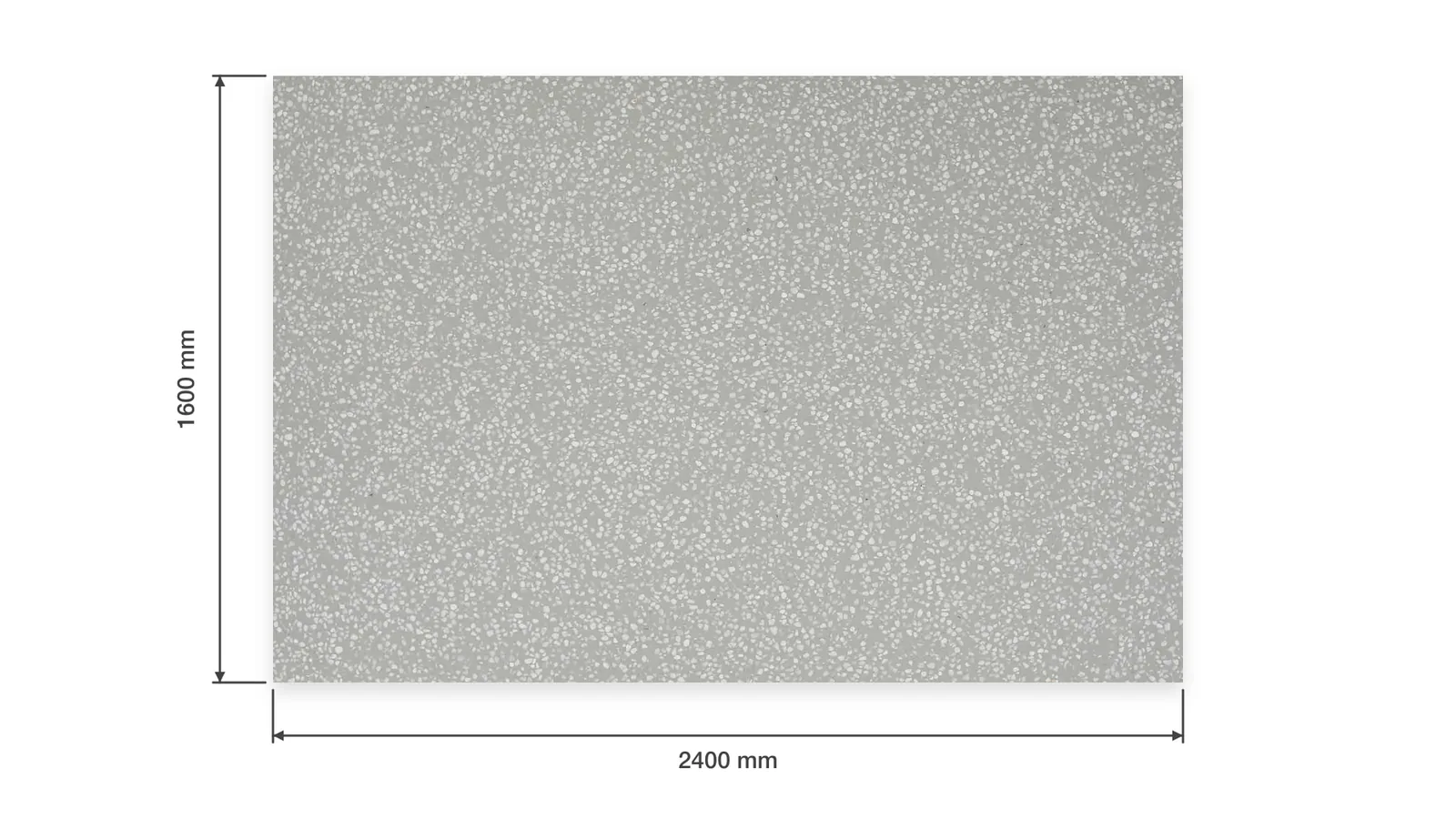 Grey Silver Gray Dense Micro-Chip Sintered Stone Slab for Exterior Walls thumbnail 2