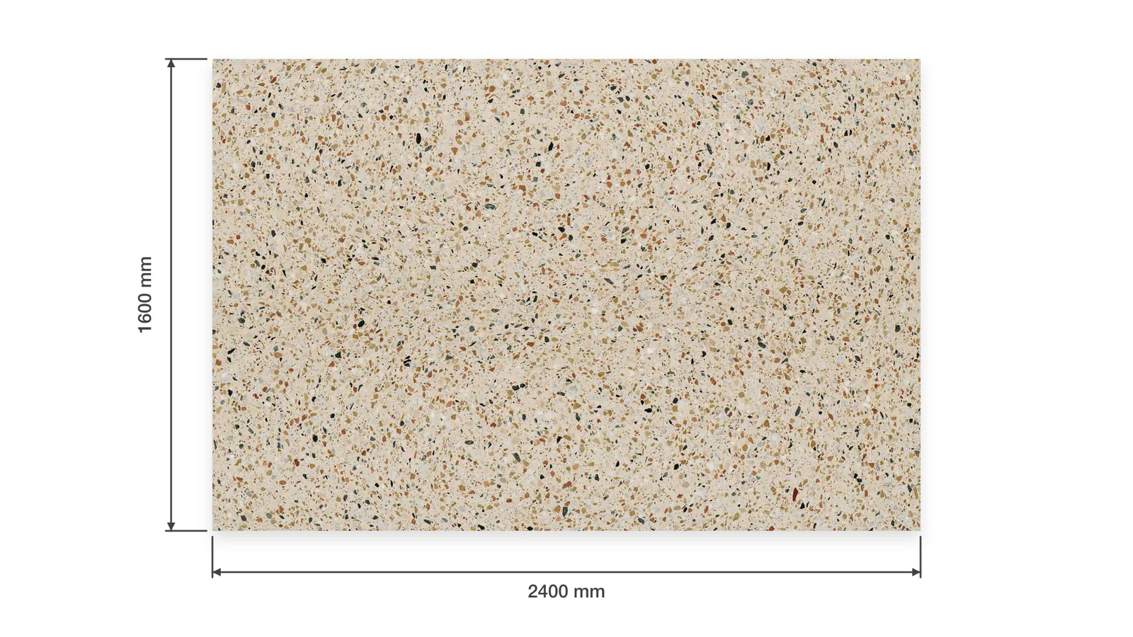Beige Sandstone Beige Fine Multicolor-Speckled Sintered Stone Slab for Floors and Stairs thumbnail 2