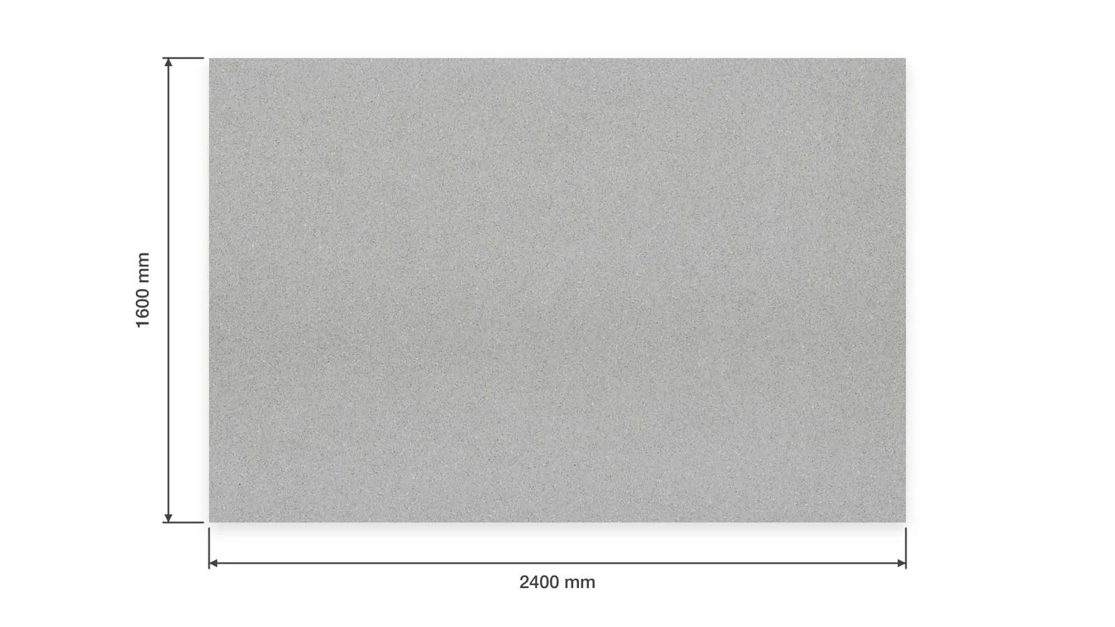 Grey Silver Gray Minimal Fine-Grain Sintered Stone Slab for Irregular Surfaces thumbnail 2
