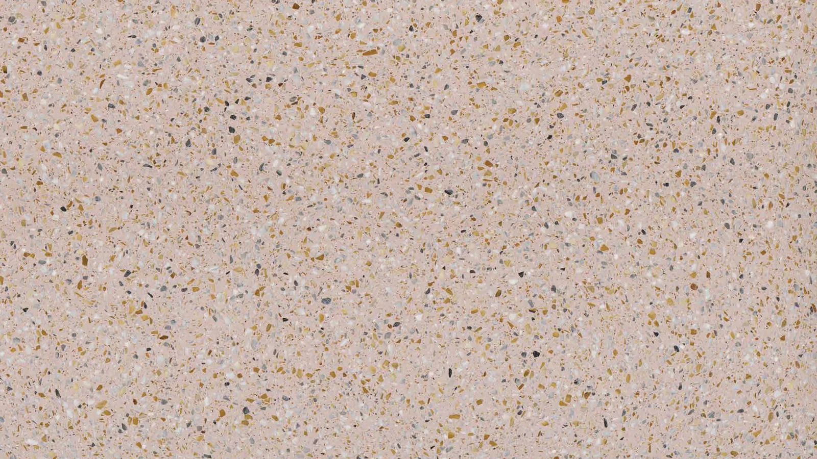 Pink Peach Beige Fine Multicolor-Speckled Sintered Stone Slab for Catering Spaces