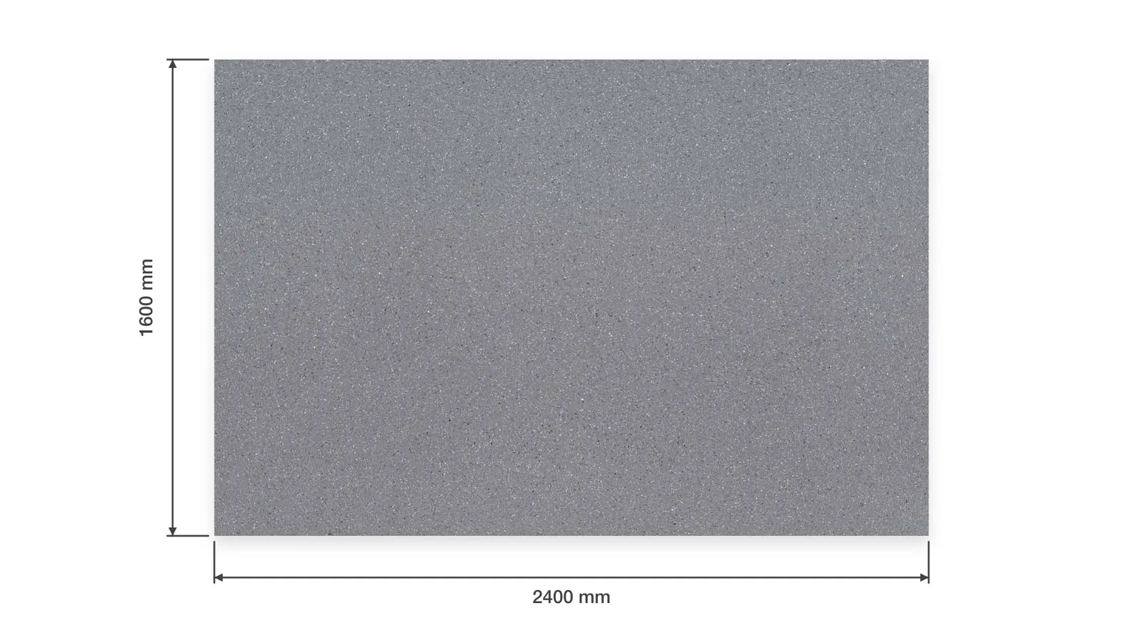 Grey Cool Gray Minimal Fine-Grain Sintered Stone Slab for Exterior Walls thumbnail 2