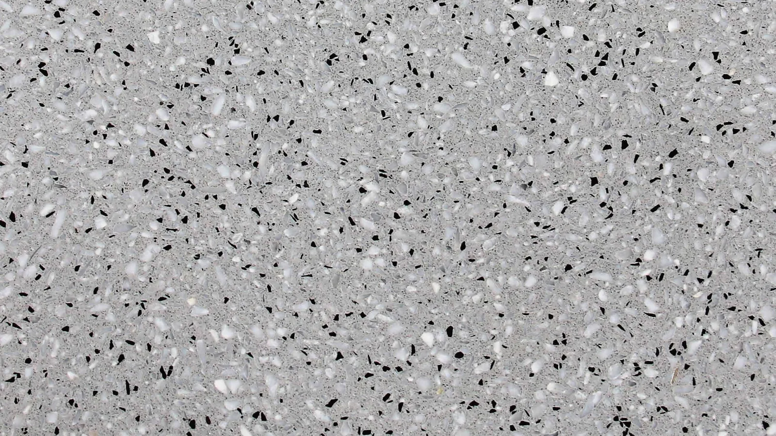 Grey Silver Gray Medium Mixed-Chip Sintered Stone Slab for Floors and Stairs