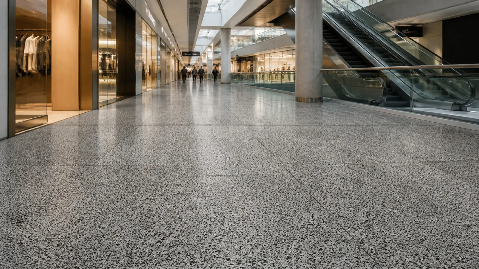 Grey Granite Gray Dense Black-Speckled Sintered Stone Slab for Floors and Stairs thumbnail 5