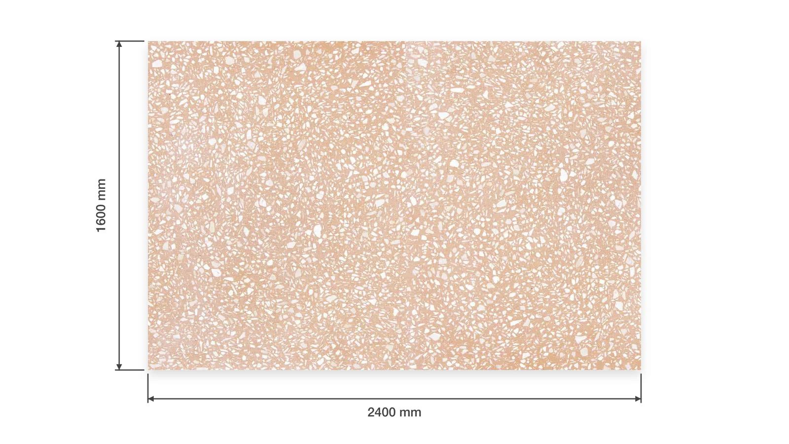 Pink Peach Dense White-Chip Sintered Stone Slab for Online Celebrity Stores thumbnail 2