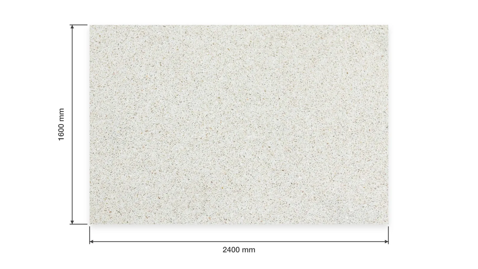 Beige Cream Fine Tan-Speckled Sintered Stone Slab for Furniture Countertops thumbnail 2