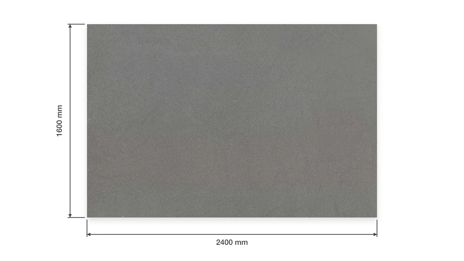 Grey  Concrete Gray Soft-Mottled Sintered Stone Slab for Exterior Walls thumbnail 2