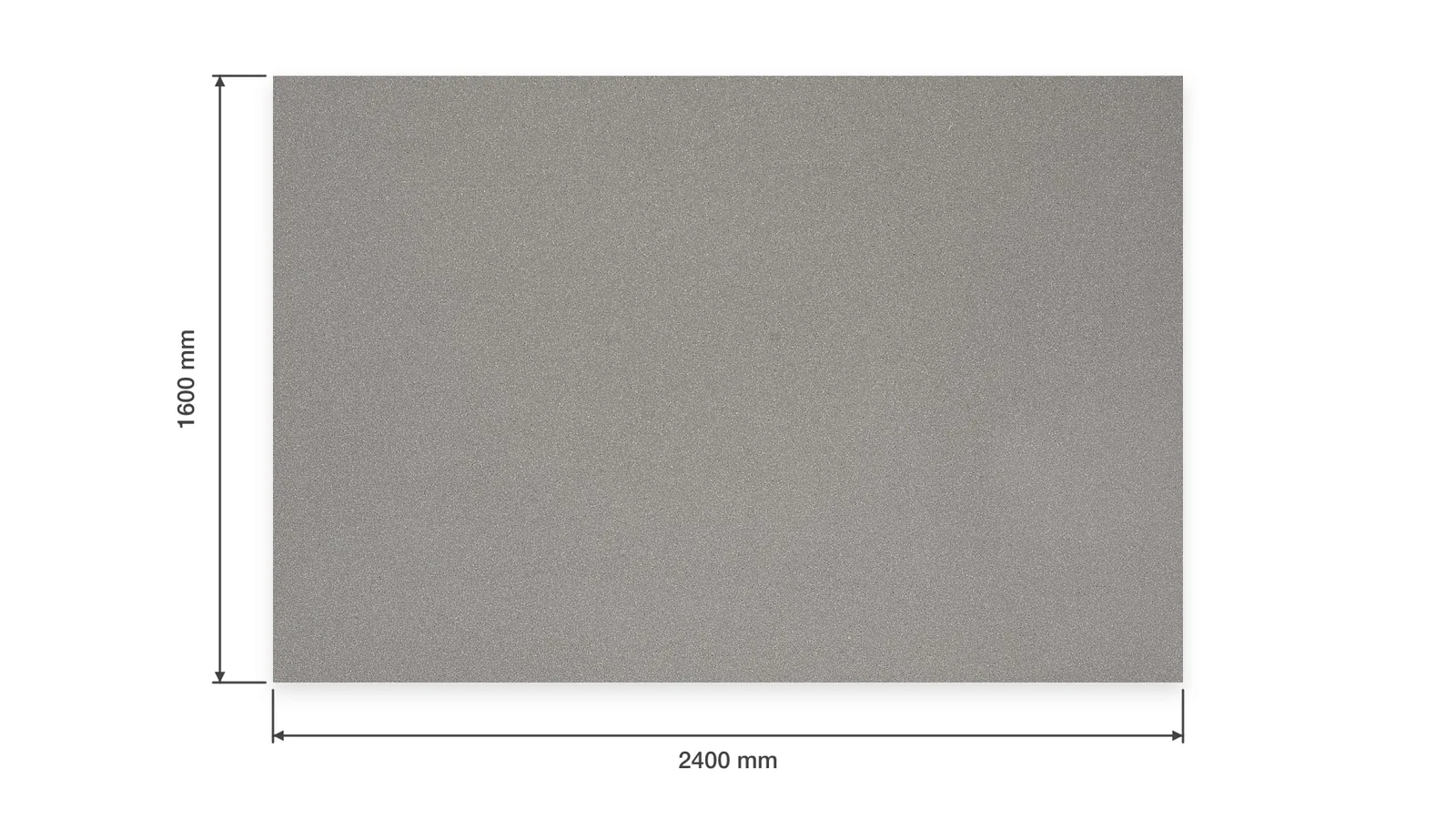 Grey Mid Gray Minimal Fine-Grain Sintered Stone Slab for Business Spaces thumbnail 2