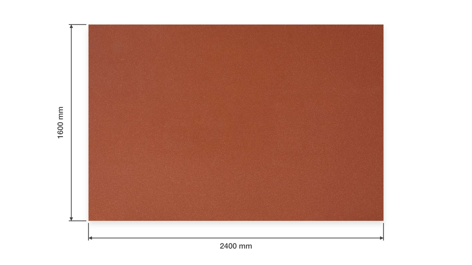Orange Burnt Orange Soft Fine-Grain Sintered Stone Slab for Online Celebrity Stores thumbnail 2