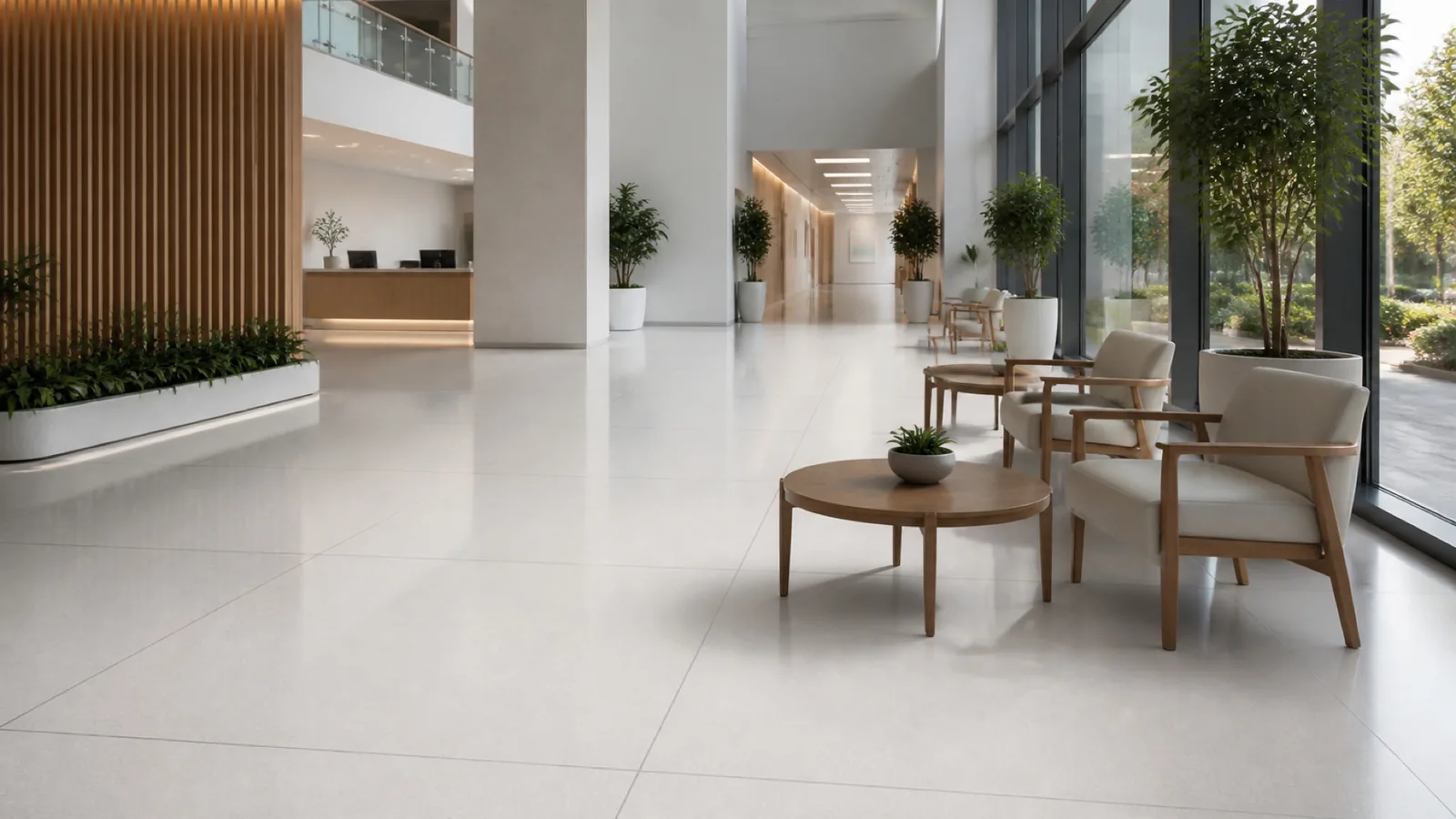 Grey Light Gray Minimal Fine-Grain Sintered Stone Slab for Hospitals and Schools thumbnail 3