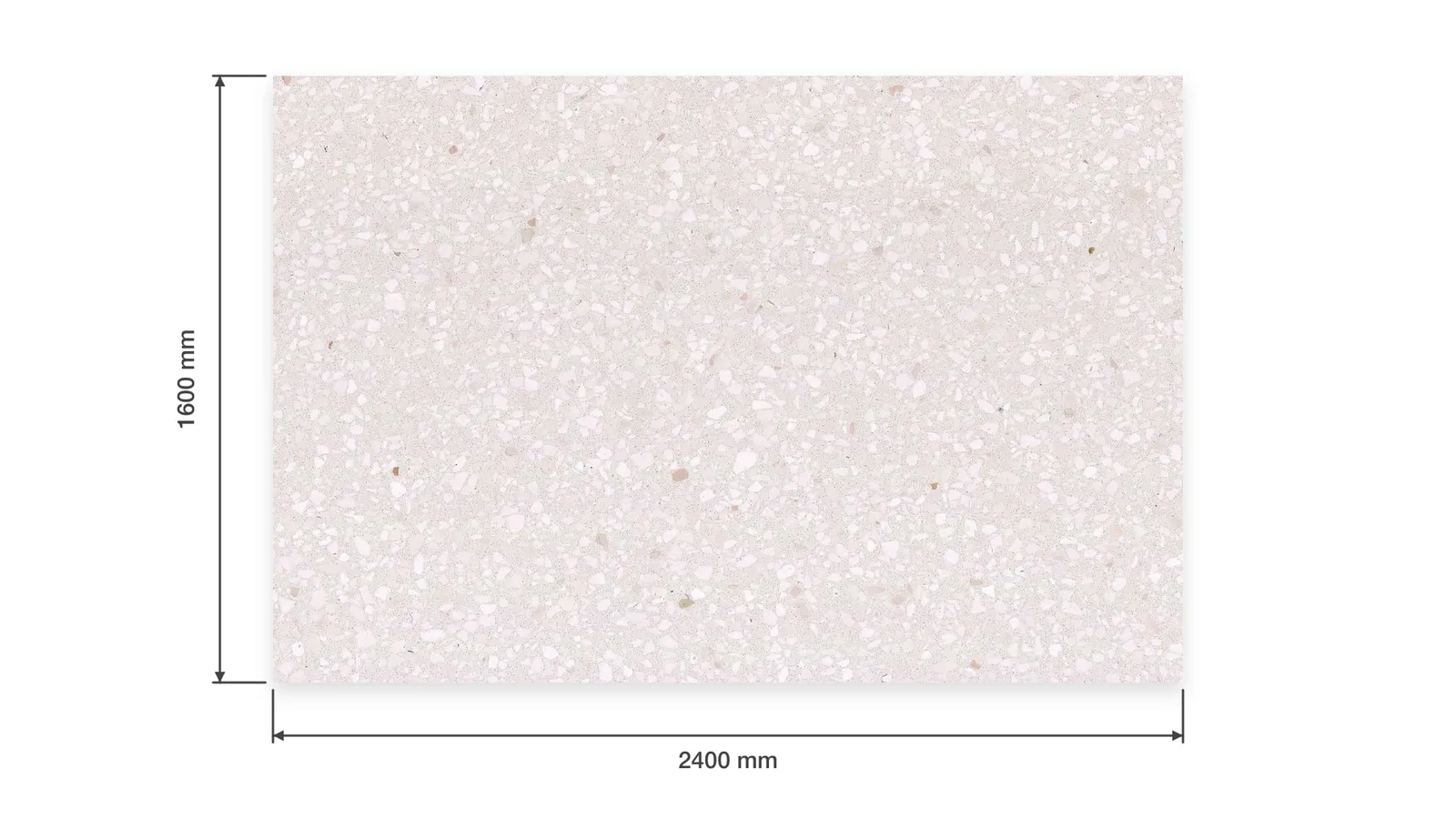 Pale Pink Dense Translucent-Chip Sintered Stone Slab for Catering Spaces thumbnail 2