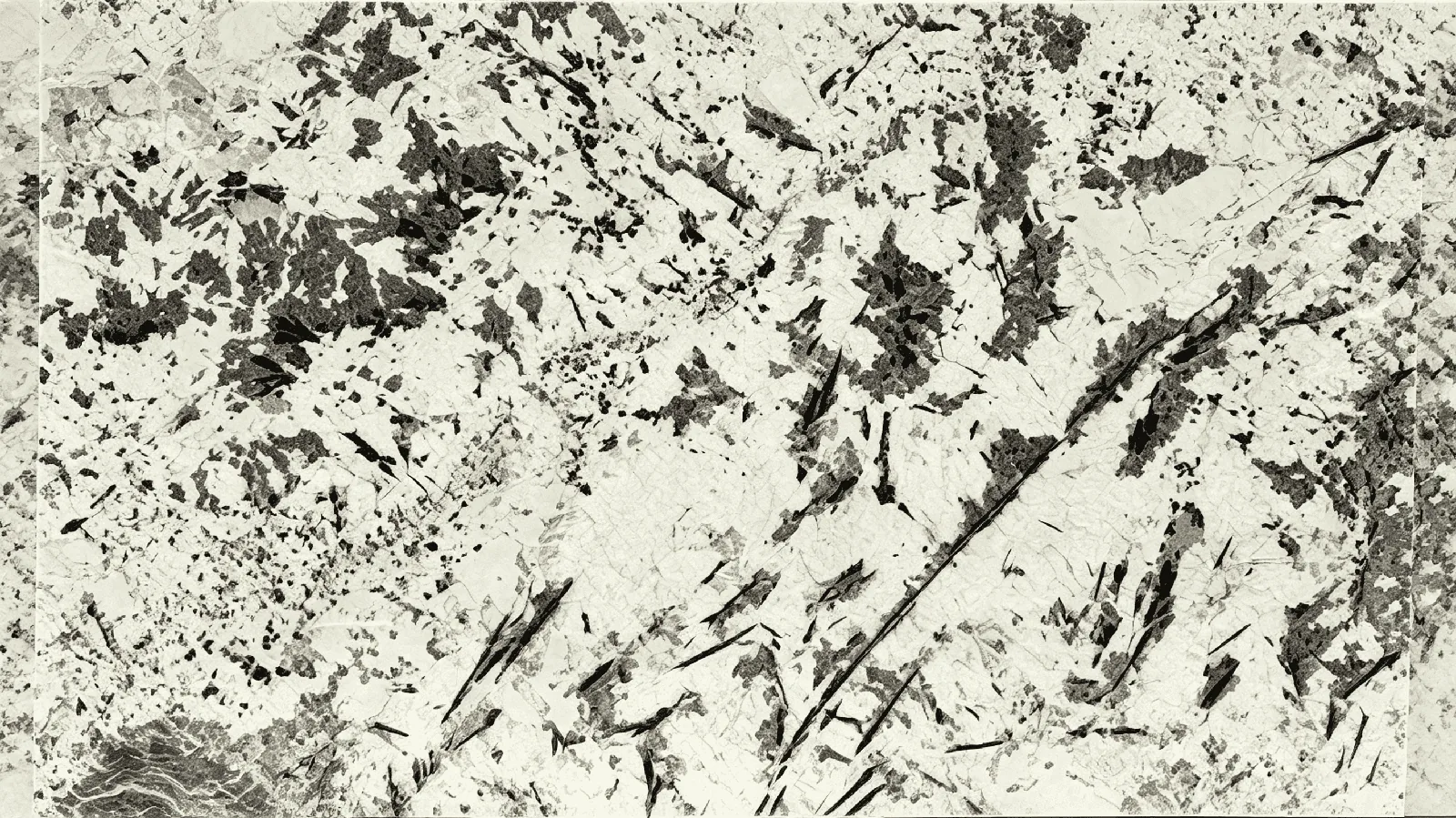 Ivory White Splash Feathered Crystal Granite Slabs and Slabs for Countertop, Flooring, Wall Cladding thumbnail 2